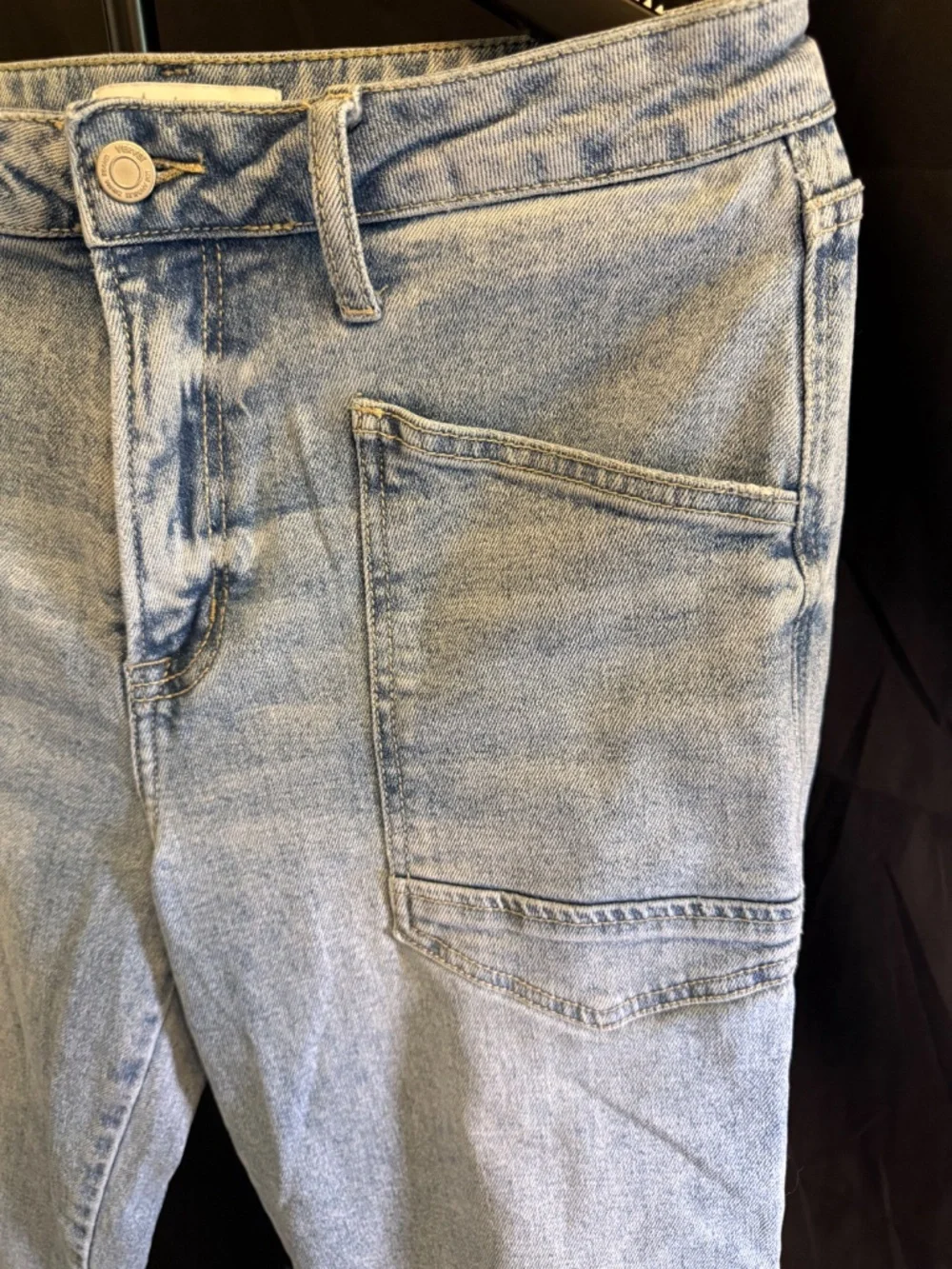 NWOT Vervet Barrel Denim Jeans (28) - Picture 6 of 10
